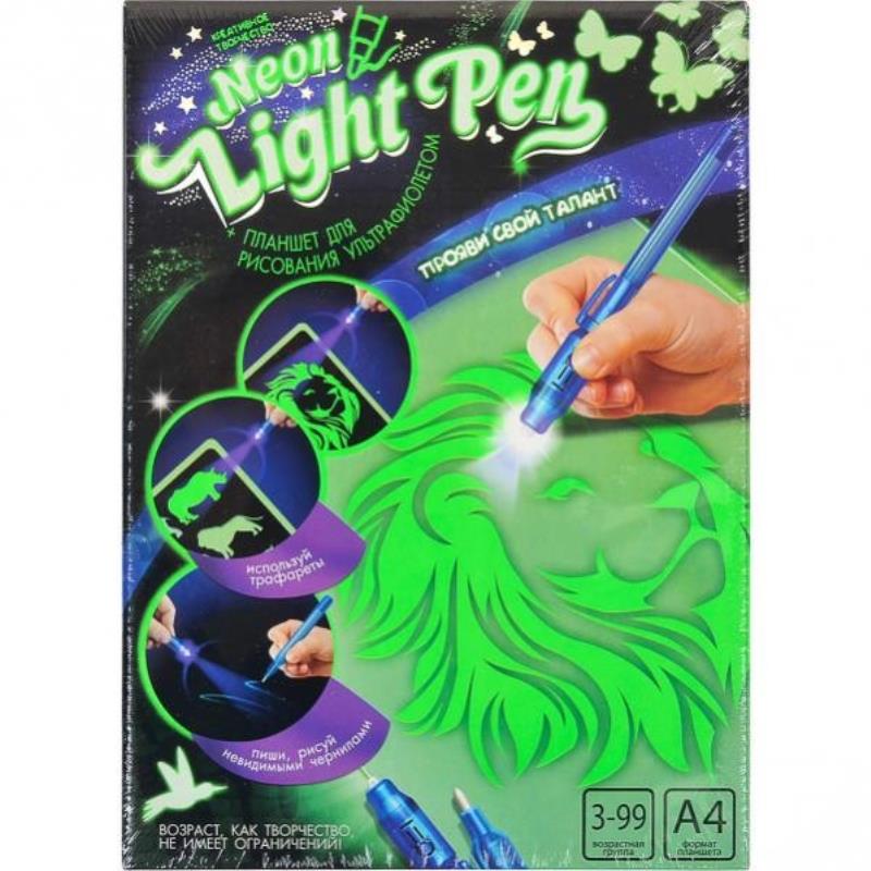 

Набор для творчества Danko Toys Neon Light Pen Рисование ультрафиолетом