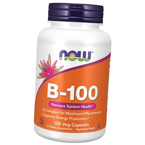 

Витамины группы В, Vitamin B-100, Now Foods 100вегкапс (36128020)