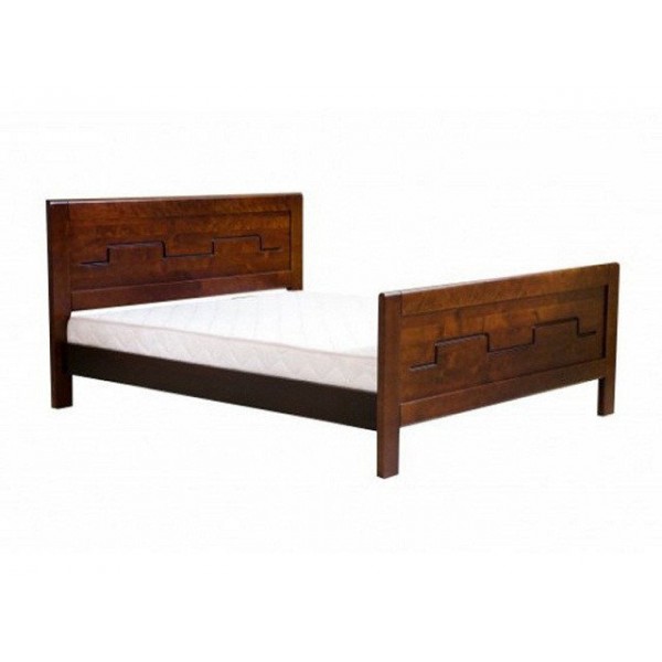 

Кровать двуспальная из натурального дерева в спальню с подъемным механизмом Милена 180х200 Елисеевская мебель