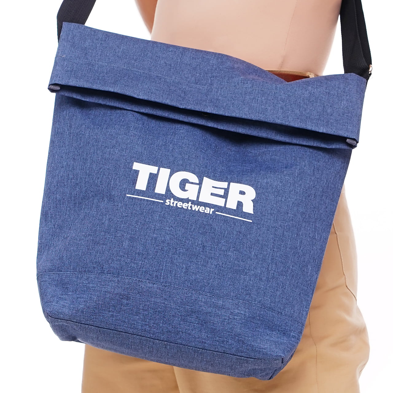 

Спортивная сумка Tiger Clean Print Коттон синий