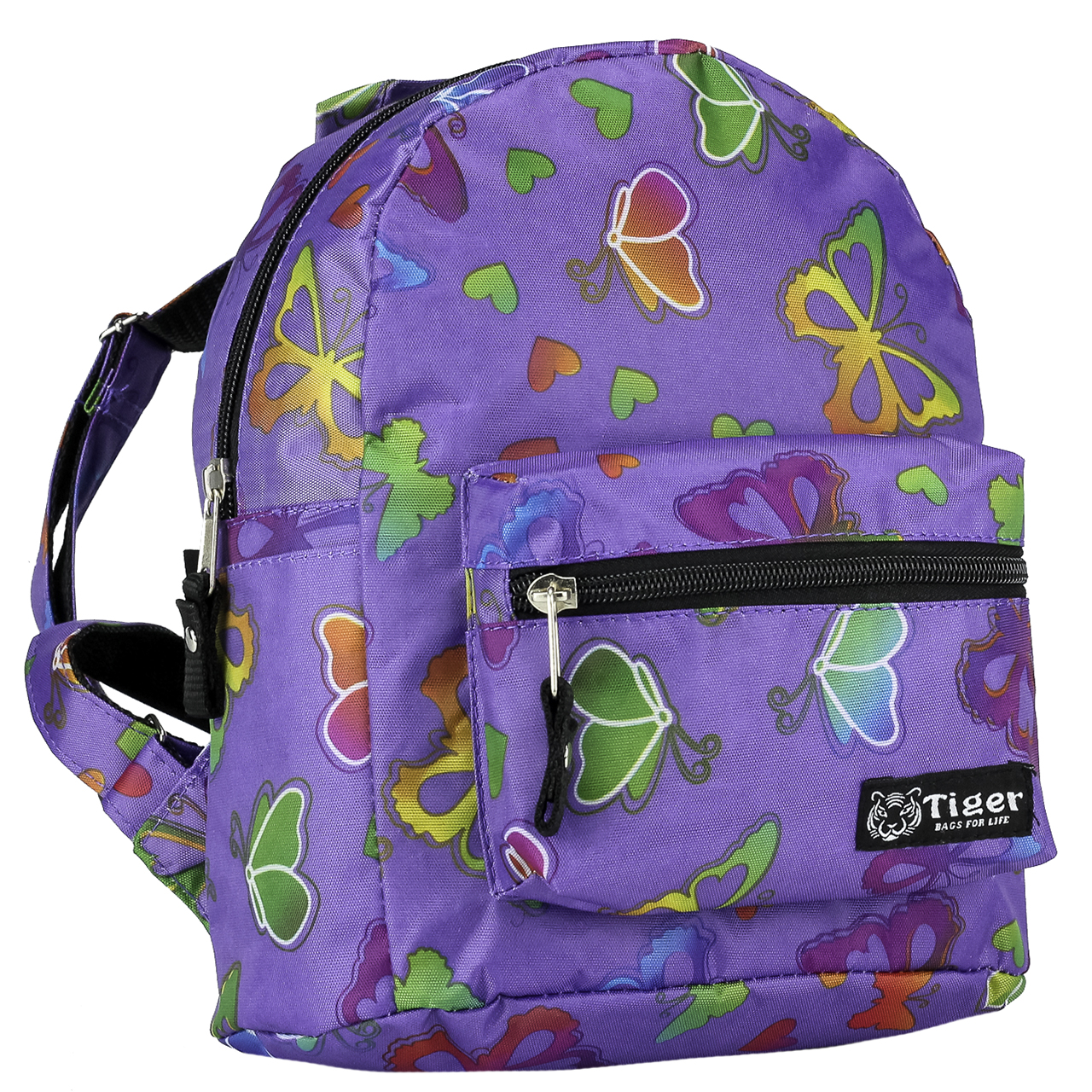 

Рюкзак Tiger Mini Print Бабочки фиолетовые