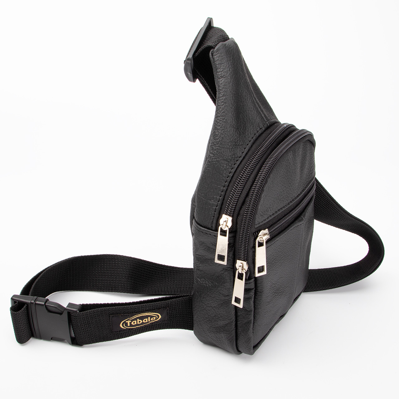 

Кожаная нагрудная сумка Sling mini , цвет Черный, Tabala
