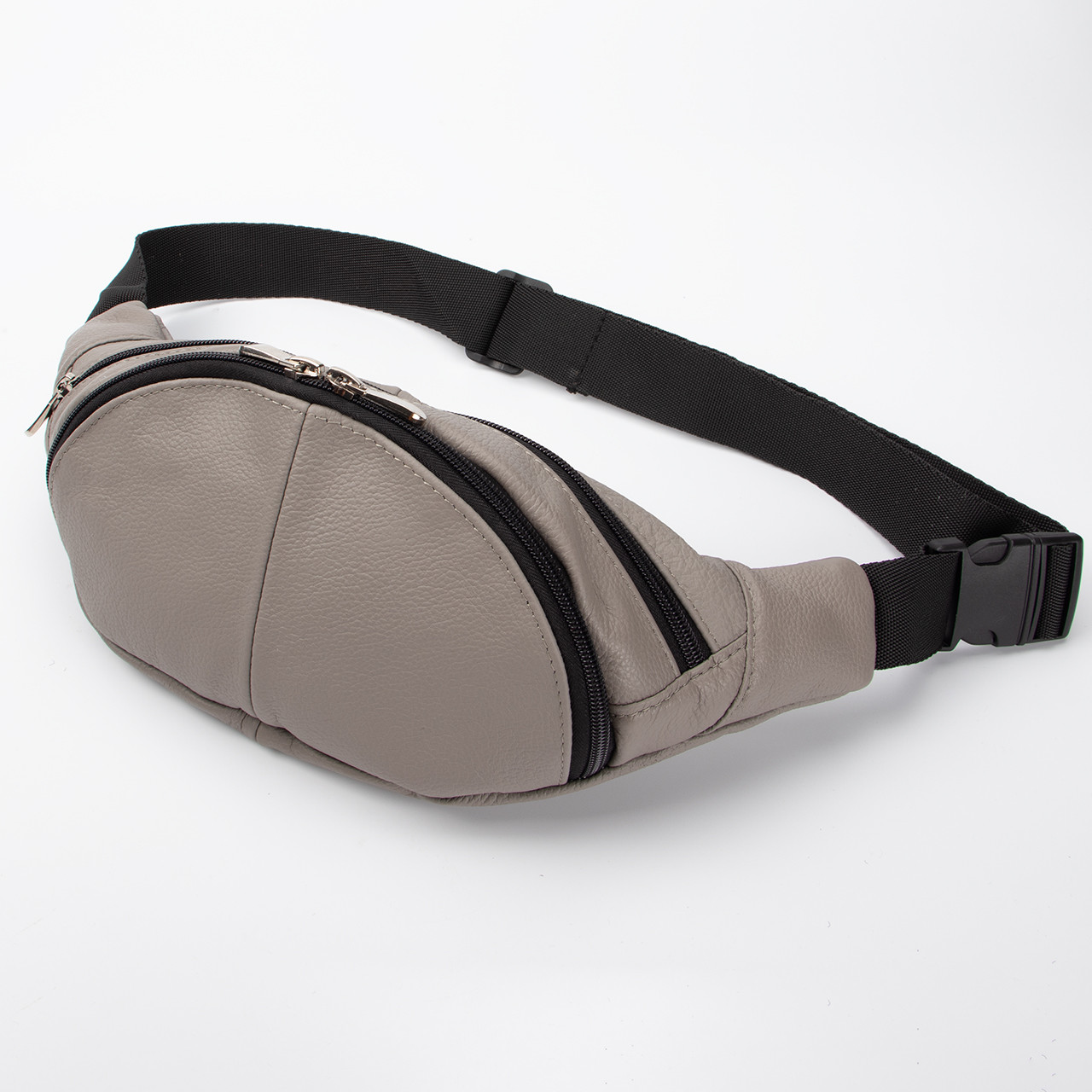 

Кожаная сумка на пояс Moon, цвет Светло-серый, Tabala