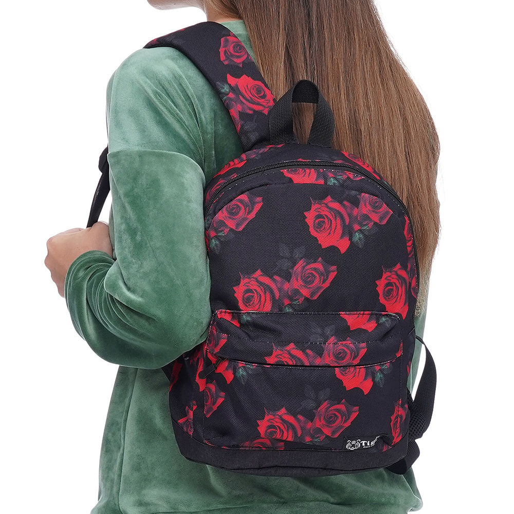

Рюкзак Tiger Little Print+ Розы черные