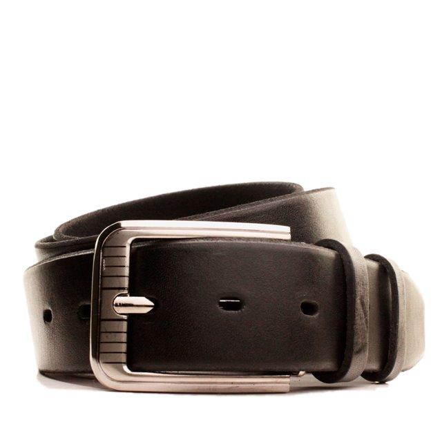 

Ремень кожаный Lazar большого размера 150-160 см черный L40Y1W28-2