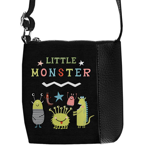 

Сумка детская Little prince/princess Presentville Little monster 18x18 см