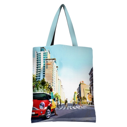 

Сумка женская тканевая Original Presentville Улица 40x45 см