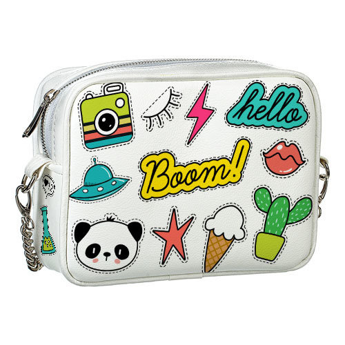 

Сумка на цепочке Cherie Presentville Стикеры 21x17x7 см