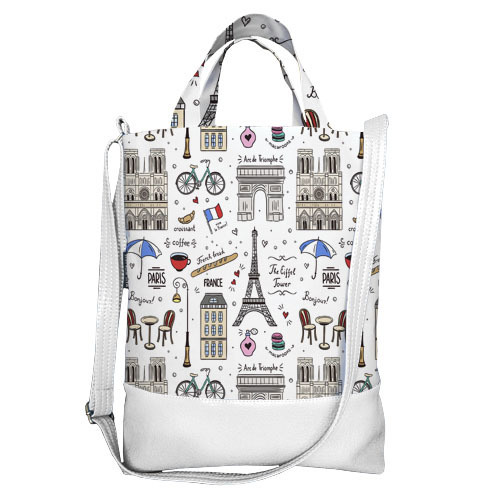 

Сумка городская City Presentville Париж 34х40х11 см