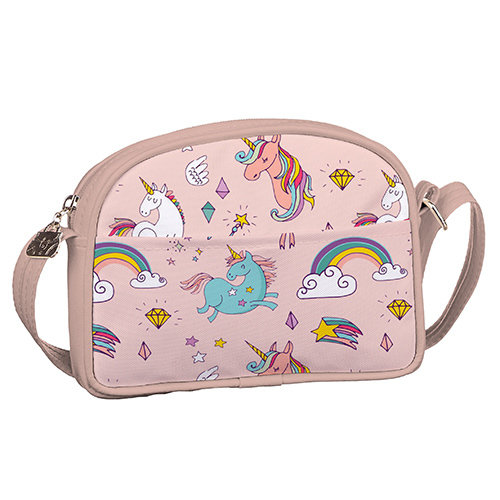 

Сумка для подростков Junior girl Presentville Единороги и радуга 20x14 см