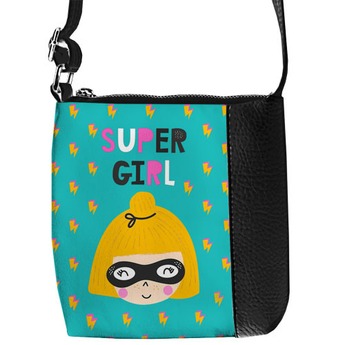 

Сумка детская Little prince/princess Presentville Super girl 18x18 см