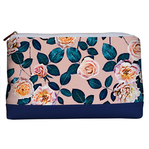 

Косметичка дорожная Lovely Presentville Цветы на пудровом фоне 26x15x8 см
