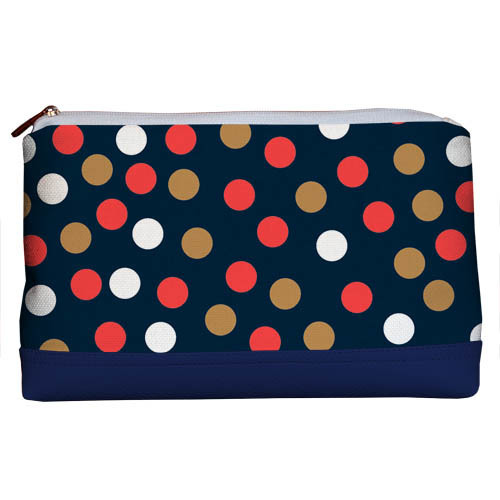 

Косметичка дорожная Lovely Presentville Разноцветный горошек 26x15x8 см