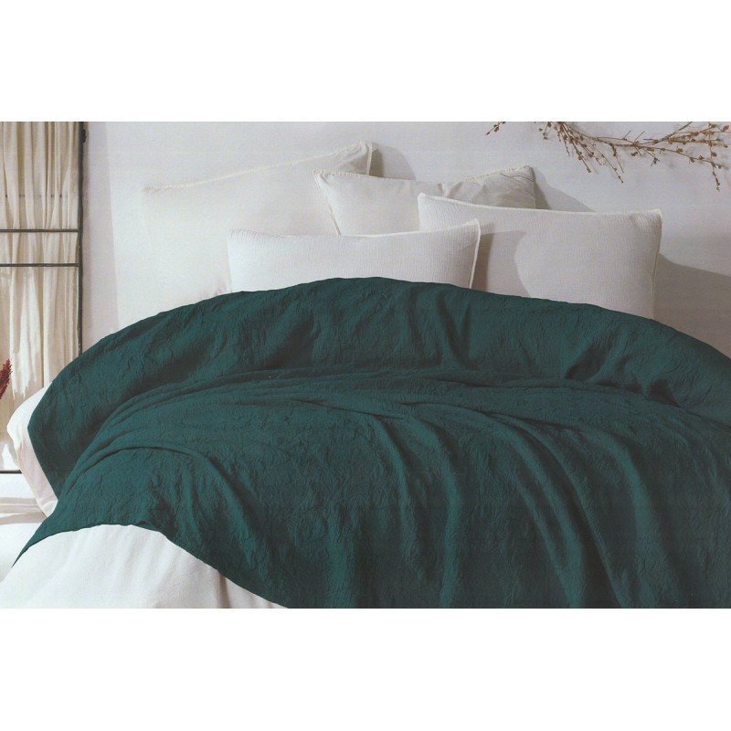

Покрывало с наволочками Sound Sleep хлопок 240х260 зеленый МА93320344