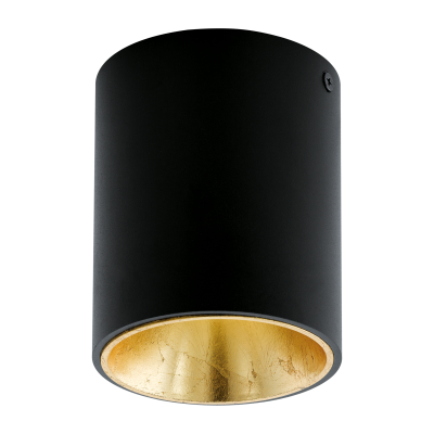 

Светильник POLASSO LED 3,3W черный/золото 3000К 94502 EGLO