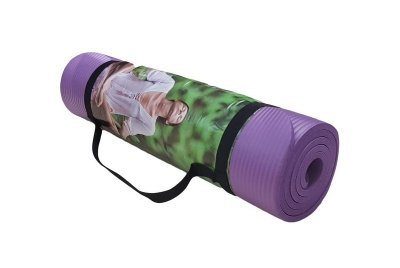 

Коврик World Sport для йоги и фитнеса фиолетовый Nbr 180х60х1см SKL11-282187