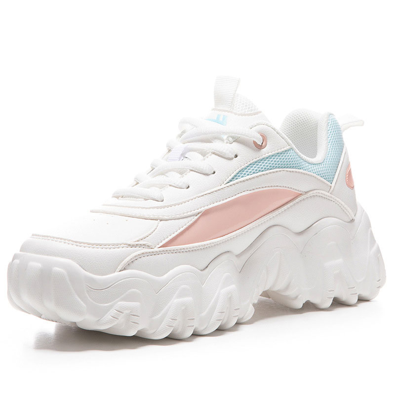 

Кроссовки женские dad shoes Pink line Warrior (37) Белый