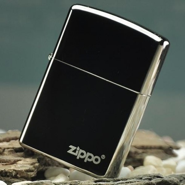 

Зажигалка Zippo BLACK ICE w/ZIPPO LOGO Laser (150 ZL)