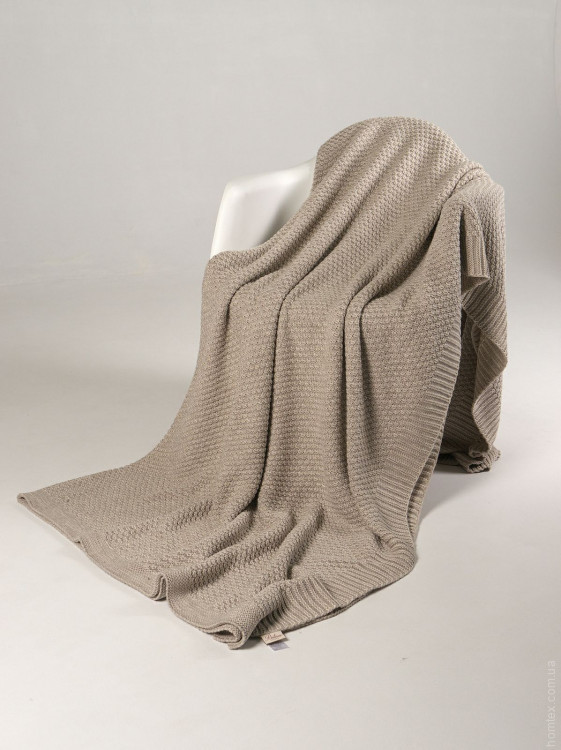 

Покривало 170x240 BETIRES DENIZ BEIGE (50% бавовна, 50% акрил)700490