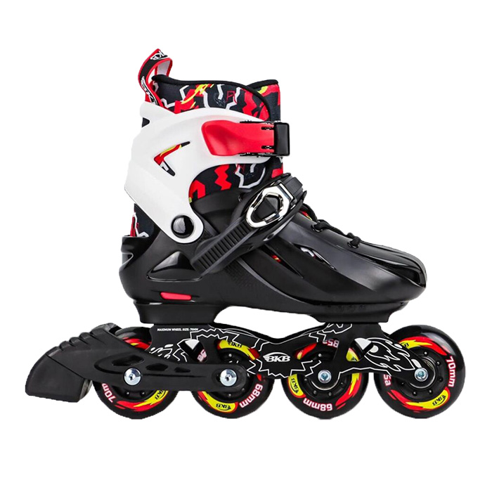 

Детские ролики BKB K8 Junior black 28-31 (19890-19895 - 19895)
