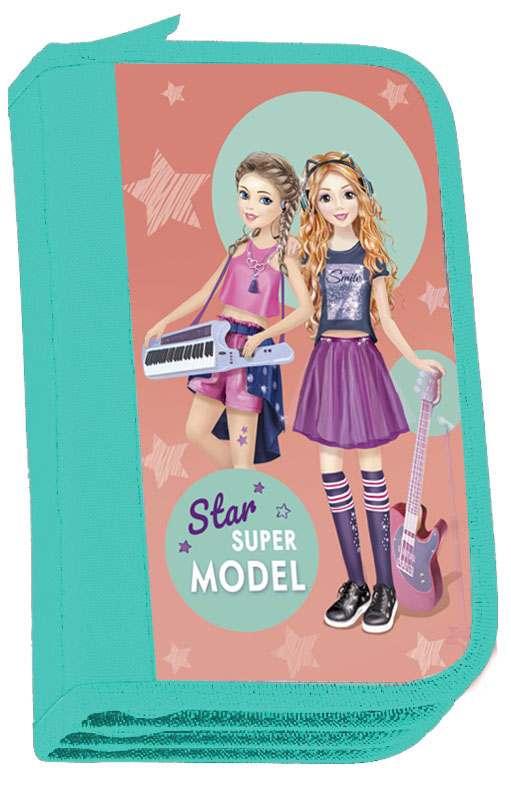 

Пенал шкільний Kidis Model On Stage для дівчинки на 3 відділення картон