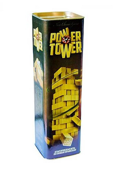 

Гра POWER TOWER (Джанга) Danko Toys в тубусі