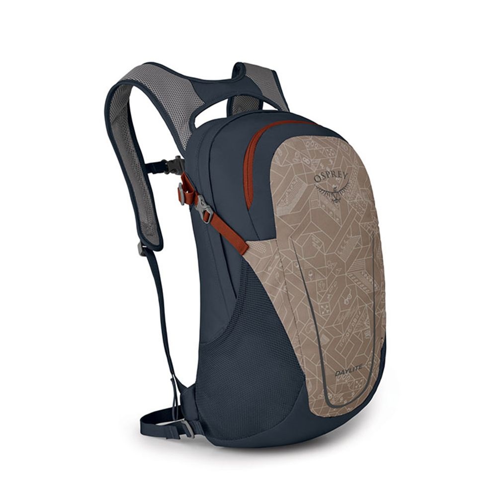 

Рюкзак Osprey Daylite 13 Camping Print Chestnut Tan - O/S - коричневий