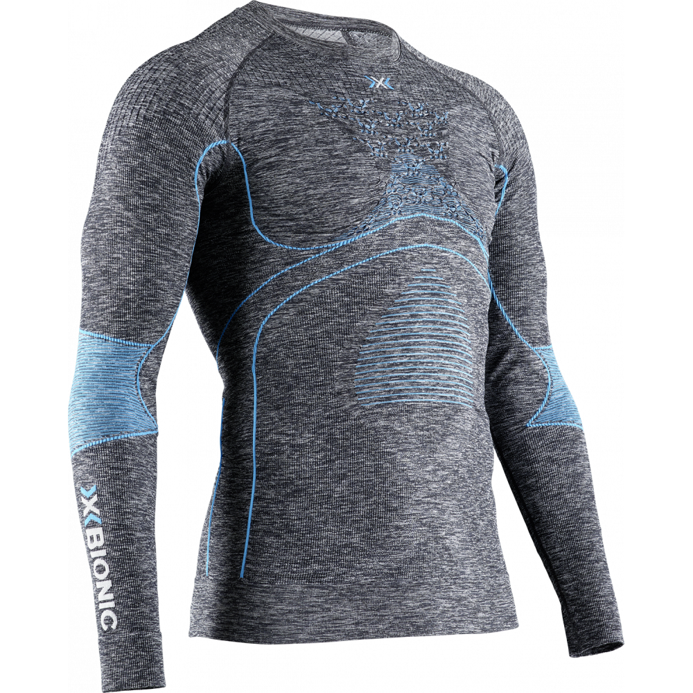 

Термофутболка X-Bionic Energy Accumulator 4.0 Melange Shirt Round Neck LG SL MEN розмір M колір G161