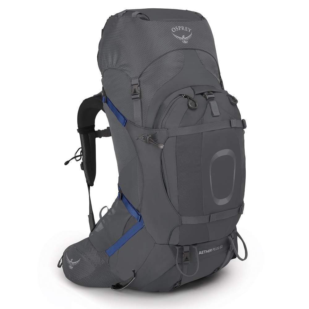 

Рюкзак Osprey Aether Plus 60 Eclipse Grey - L/XL - сірий