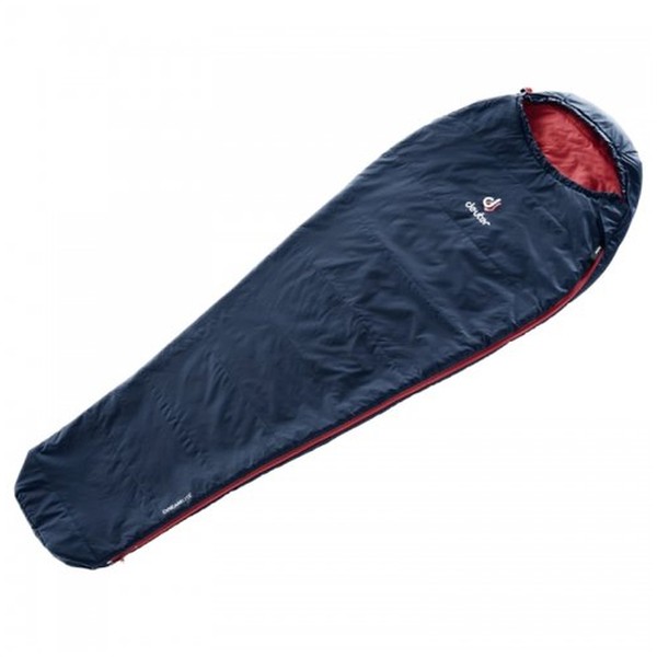 

Спальный мешок Deuter Dreamlite цвет 3524 navy-cranberry левый (3703019 3524 1)