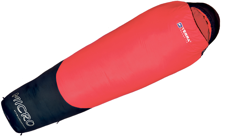

Спальний мішок Terra Incognita Compact 1400 (L) (крас/серый)