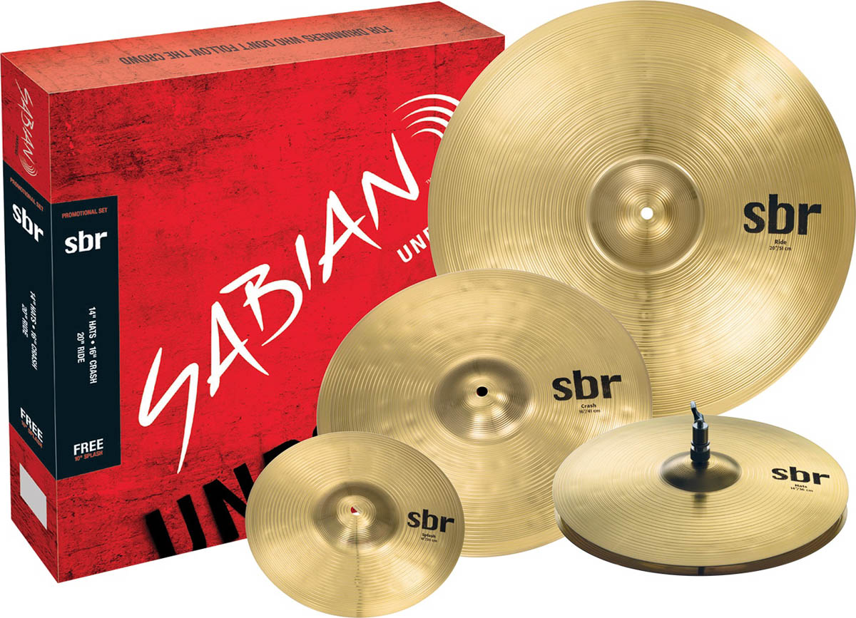 

Набор тарелок для барабанов SABIAN SBr Bright Performance Pack