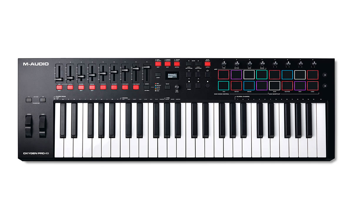 

MIDI клавиатура M-AUDIO Oxygen Pro 49