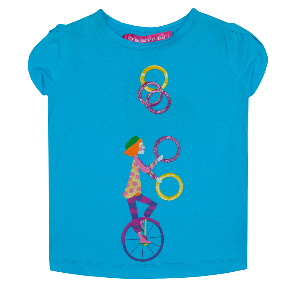 

Футболка AGATHA RUIZ DE LA PRADA Agatha Бирюзовый 2 Years-92 см