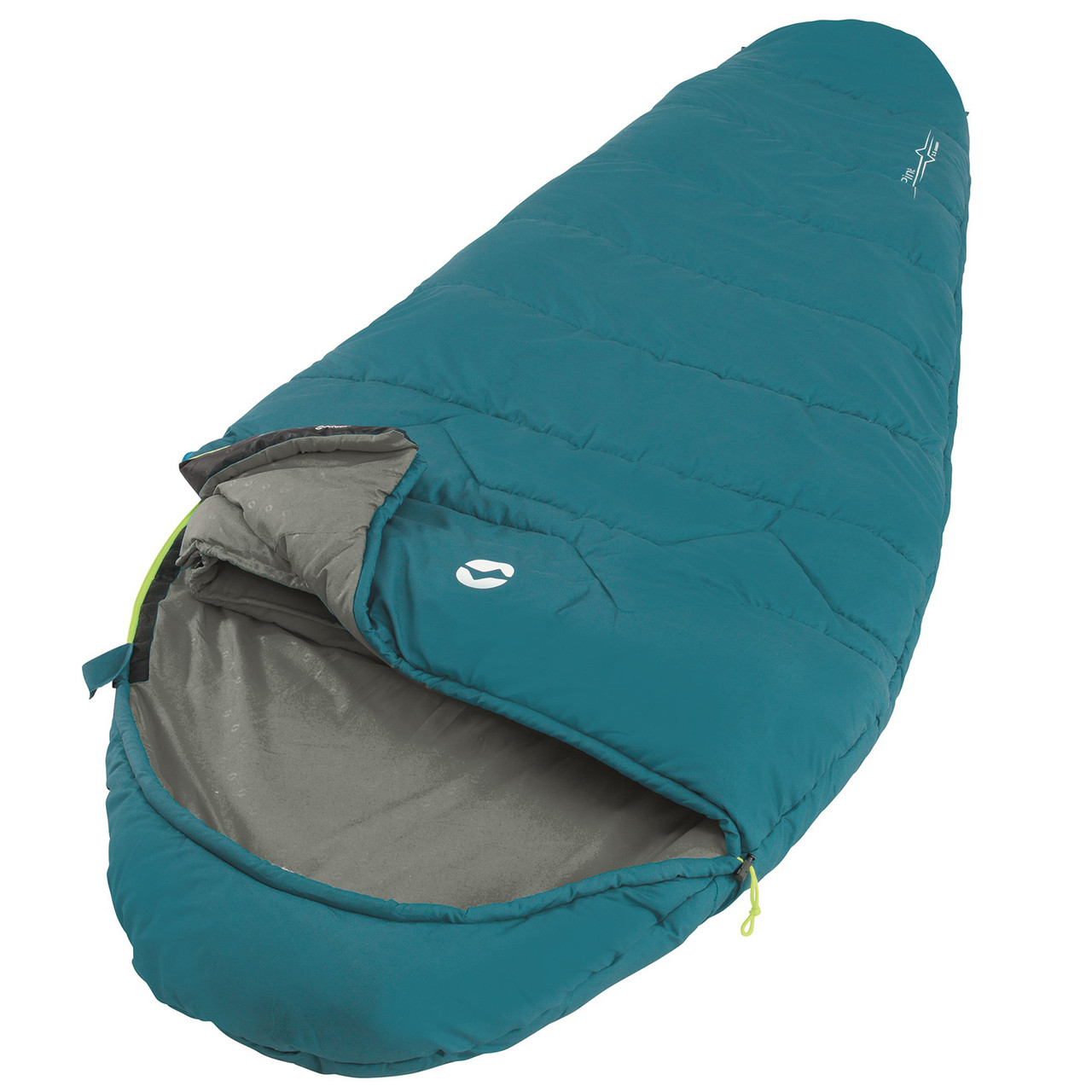 

Спальный мешок Outwell Pine Prime/-1°C Turquoise Left (230345)