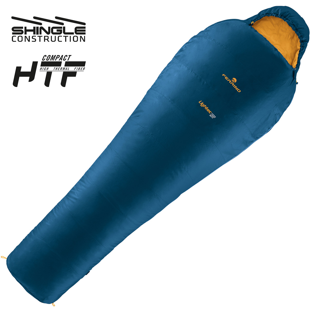 

Спальный мешок Ferrino Lightec SM 1100/-3°C Blue/Yellow Left (86650IBB)