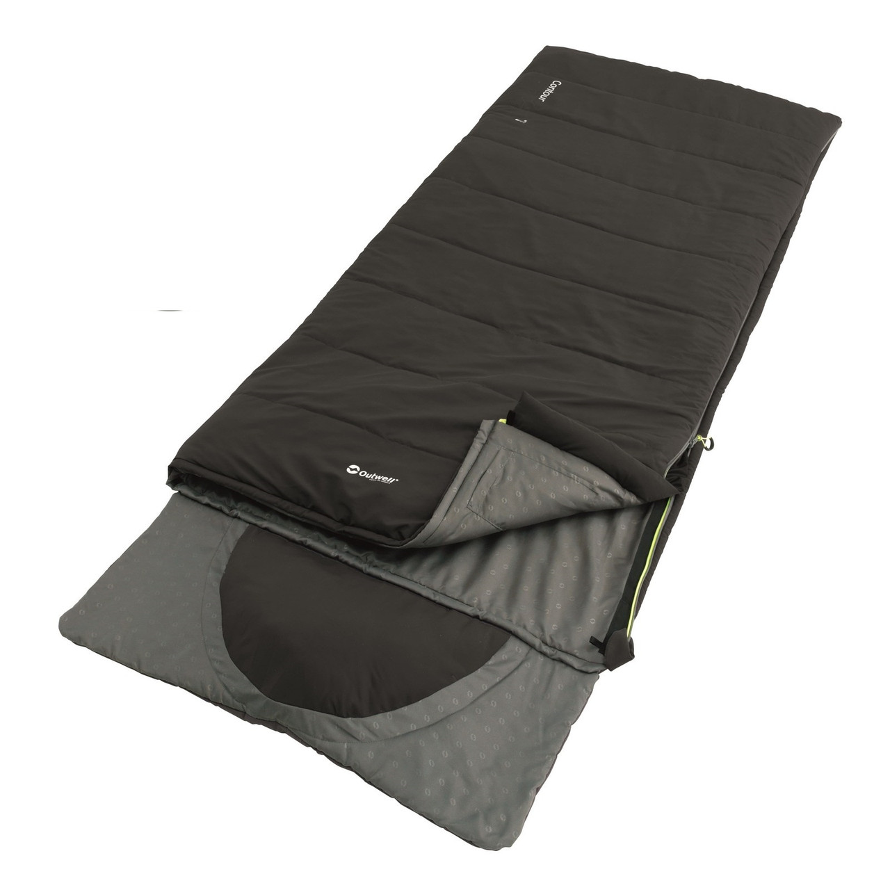 

Спальный мешок Outwell Contour Reversible/+2°C Midnight Black Left (230300)