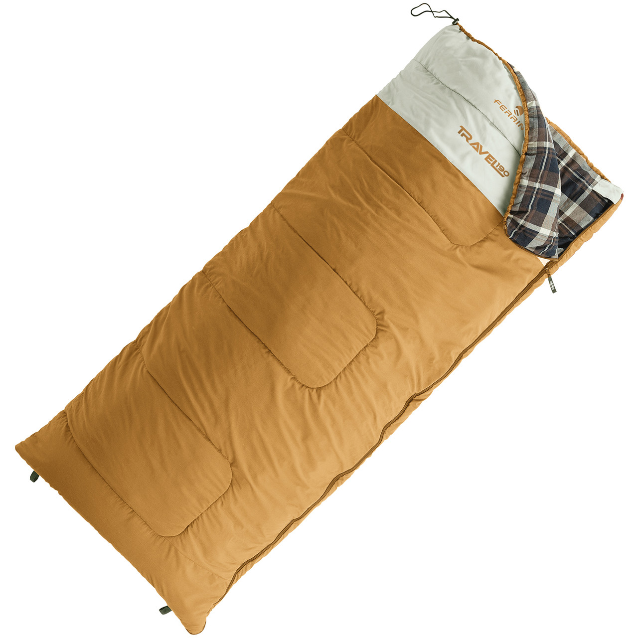 

Спальный мешок Ferrino Travel 190/+5°C Mustard Left (86352HMM)