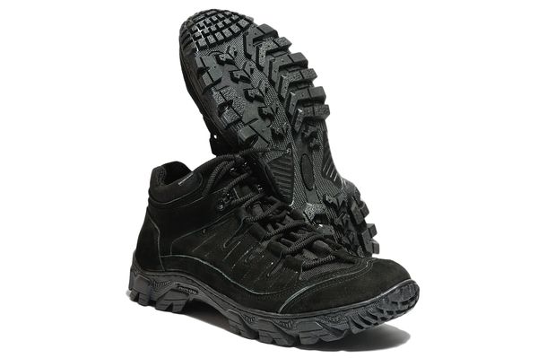 

Ботинки зимние Strongboots Циклон кожа нубук Черные 5154-1-2 (38)