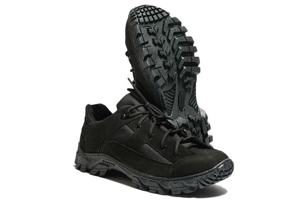 

Кроссовки зимние Strongboots Мустанг кожа нубук Черные 5154-9-3 (36)