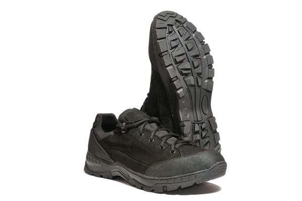

Кроссовки Strongboots Команчи демисезонные кожа нубук Черный 5154-16-1 (46)