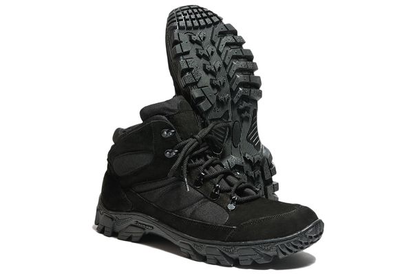 

Ботинки Strongboots Тайфун демисезонные кожа нубук/кордура Черные 5154-2-3 (36)