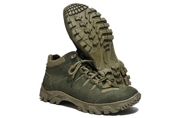 

Ботинки Strongboots Циклон демисезонные кожа нубук Олива 5154-1-3 (36)