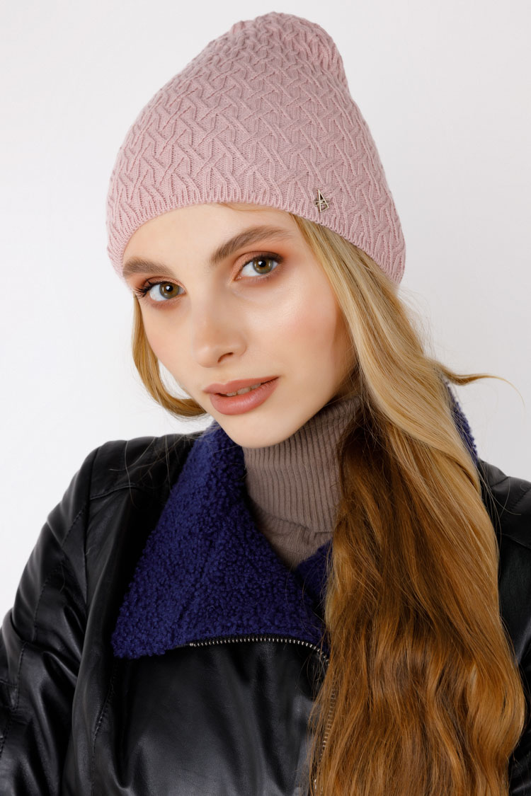 

Шапка Tatika taum Ажур Пудра 236720000