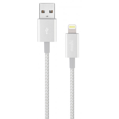 

Moshi Integra™ кабель USB-C to Lightning Jet Silver (1.2 m)