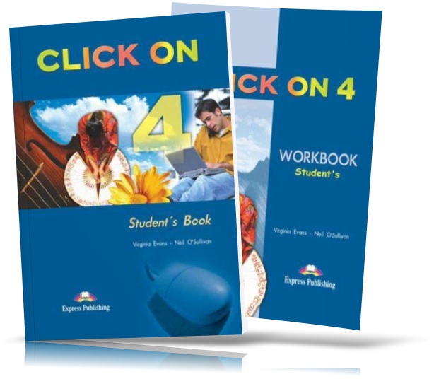 

Click On 4, Student's book + Workbook / Учебник + Тетрадь (комплект) английского языка