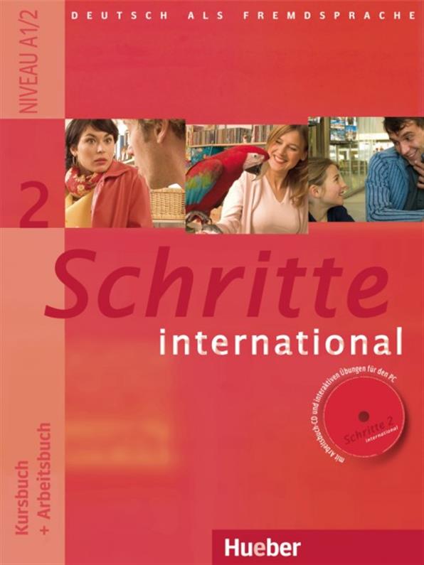 

Schritte International 2, Kursbuch + Arbeitsbuch + CD / Учебник + тетрадь с диском немецкого языка