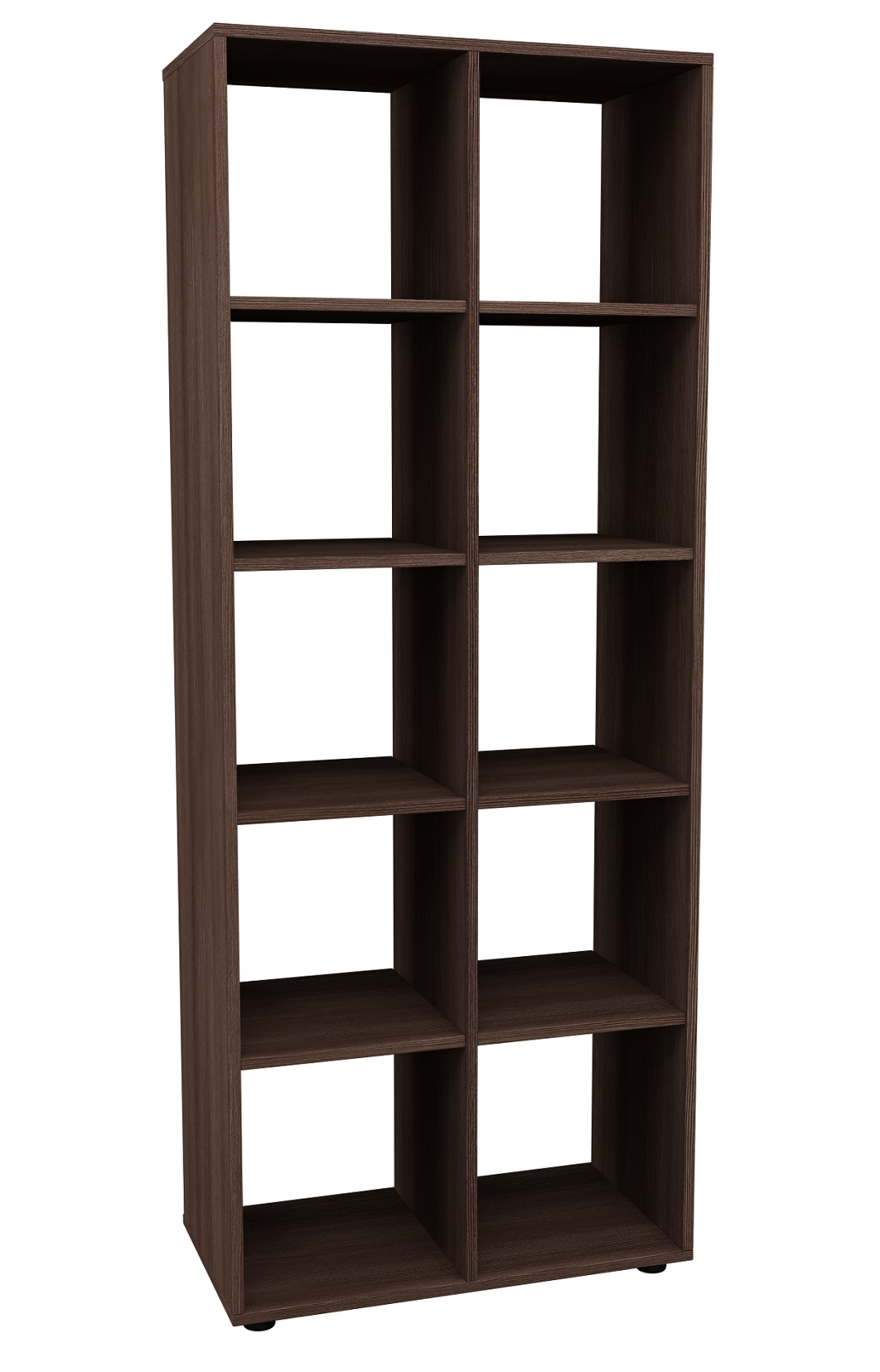 

Стеллаж ЭКТА MebelLoft 760х400х1890 мм темное дерево 0907