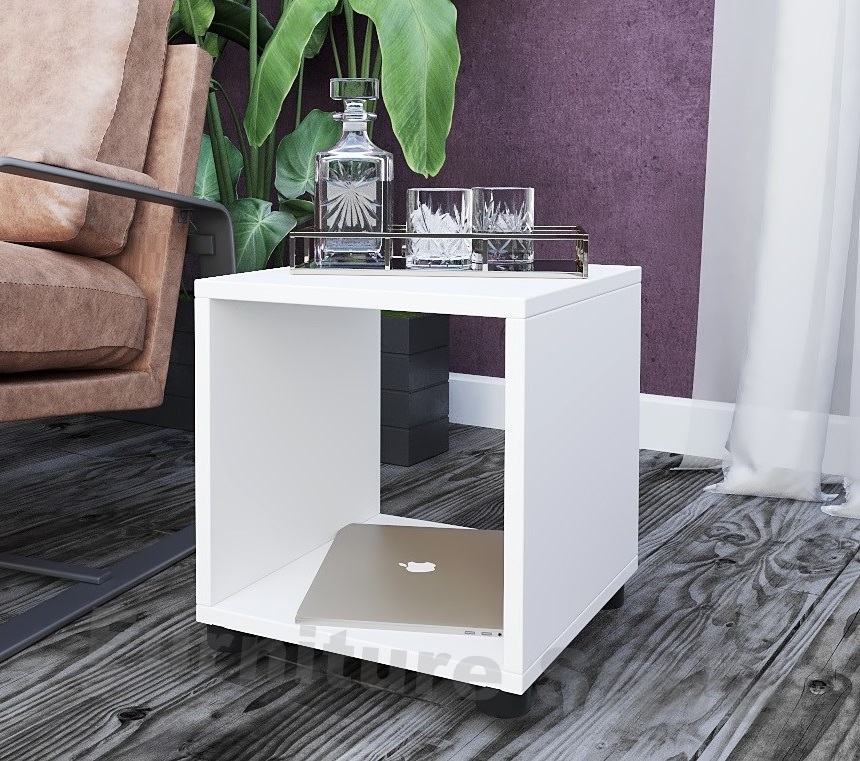 

Стеллаж ЭКТА MebelLoft 35х40х35 см белый 0902