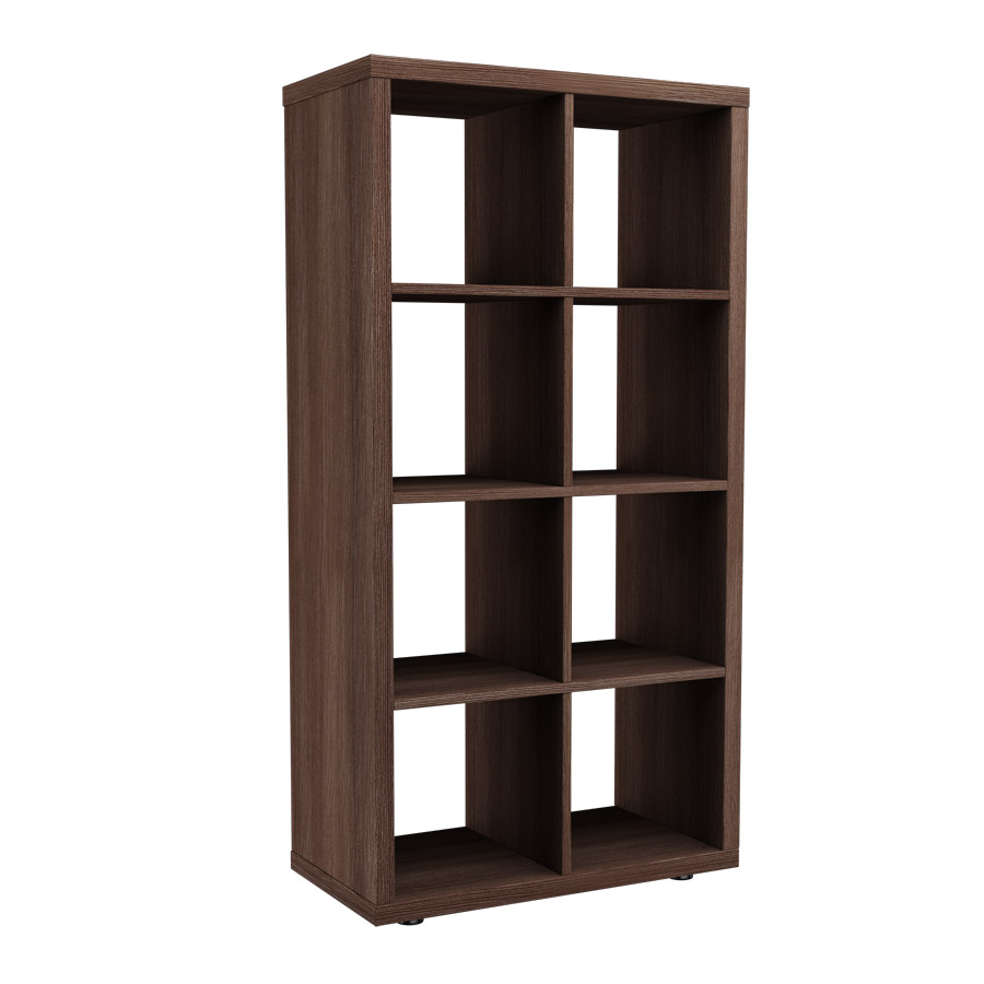 

Стеллаж ЭКТА MebelLoft 760х400х1520 мм темное дерево 0903